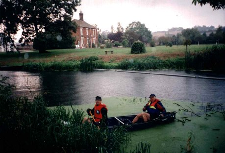Canoeing on the River Stour